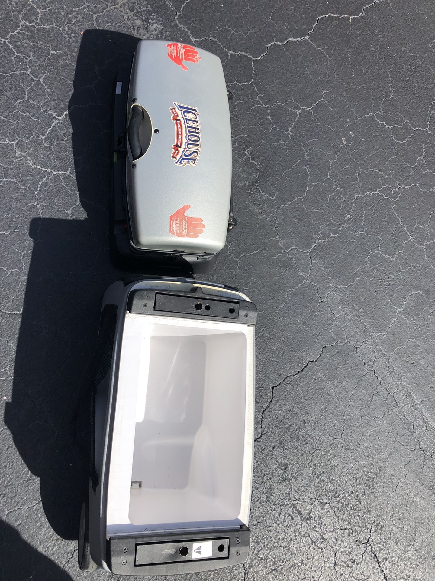 Thermos,Fire & Ice, Grill 2 Go. Portable grill with cooler. for Sale in