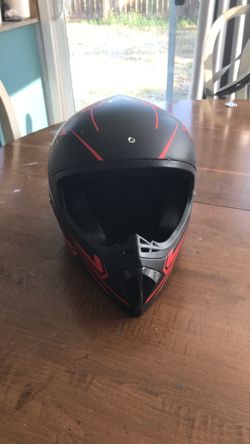 Dirtbike helmet