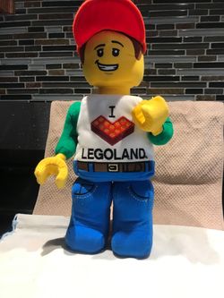 Push character Lego I love legolan clean like new