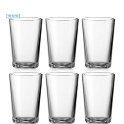 Home Essentials 6 Piece Clarity Alanya Juice Glasses 6 Pc