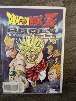 Dragonball Z Broly & Bojack Unbound DVDs