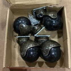 Antique Copper Ball Caster 