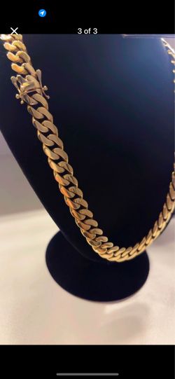 High quality cuban link set 14mm