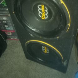 12 In Subwoofers In The Box