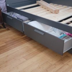 Cama Individual Que Se Convierte En Doble/Twin Day Bed Turns Queen 