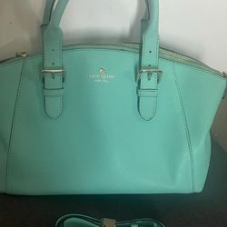 Original Kate Spade Bright Turquoise handbag