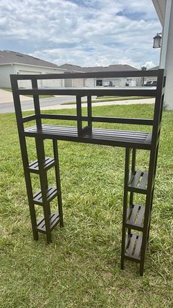Selling brown 9-shelf organizer bookcase /