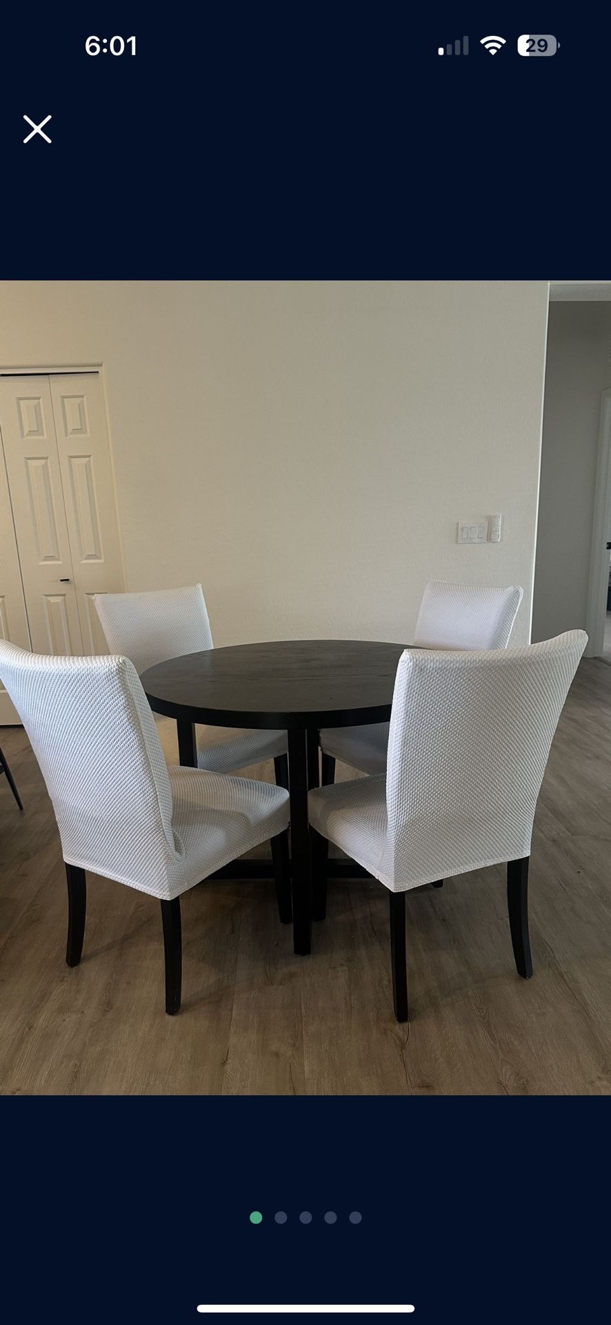6 Chairs Plus Dinning Table