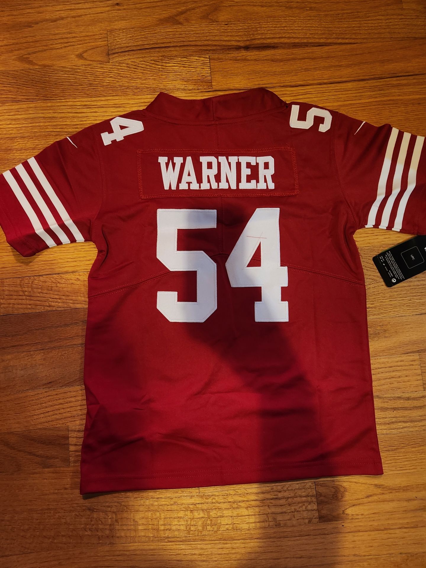 2025 NFL San Francisco 49ers 54# Warner