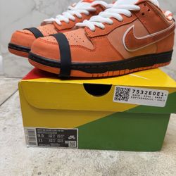 Orange Lobsters Dunks