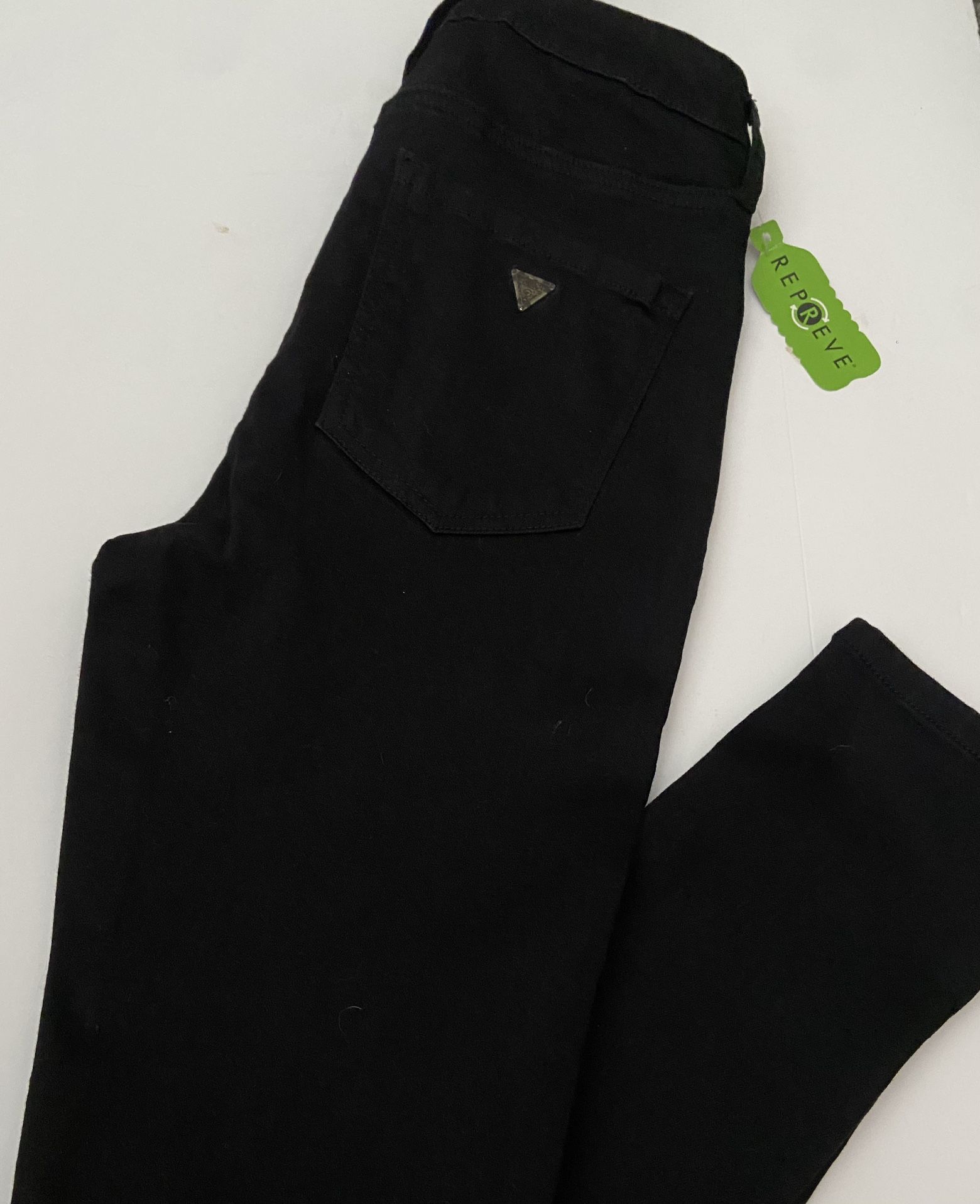 NEW!! GUESS High Waisted Skinny Jeans With Knee Cuts  Size:26