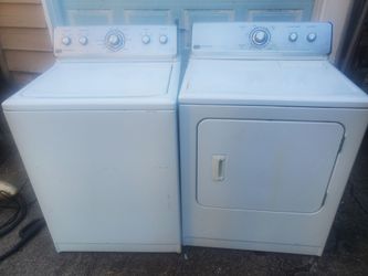 Maytag Centennial washer and dryer works great delivery and installation available