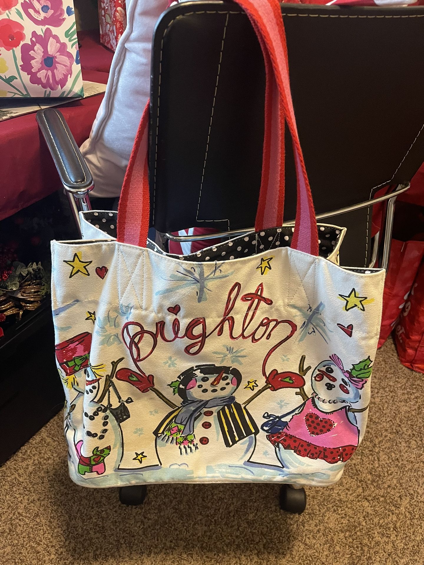 Brighton Christmas Holiday Tote