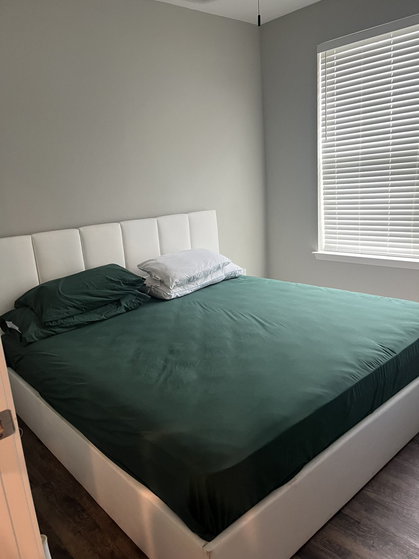 King size Bed And Mattress