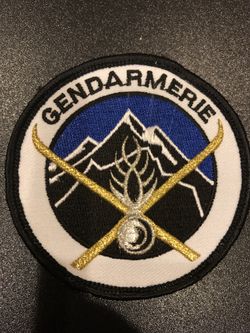 International police badge