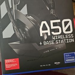 Astro A50 Wireless + Base Station Headset Gaming 