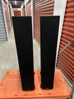 Polk Audio Monitor 70 Series II Floorstanding Tower Speakers (Pair) — Black