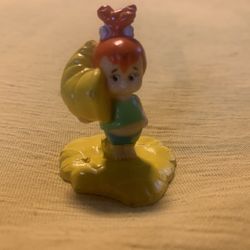 Vintage 1991 The Flintstones Pebbles Holding A Sea She’ll