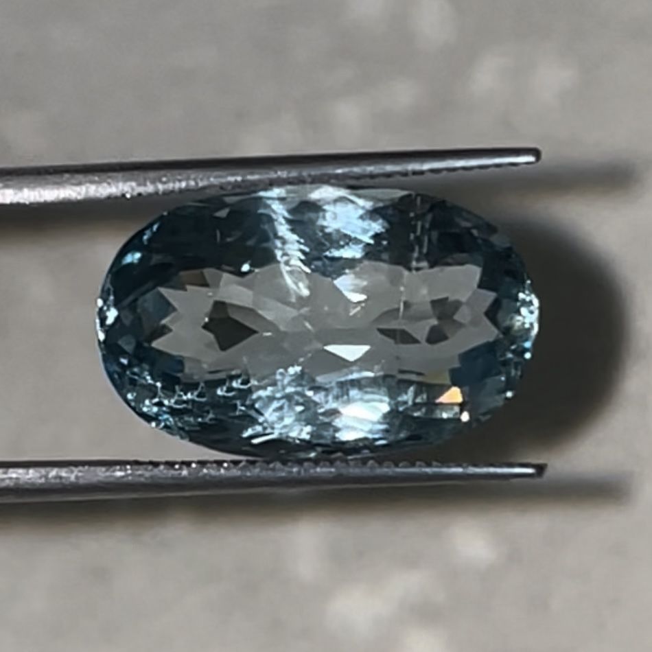 7.55Ct Natural Aquamarine