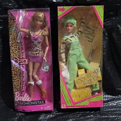 Mattel Barbie Fashionistas & Teen Skipper