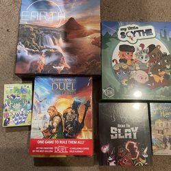 New to Excellent Condition Board Games