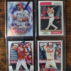 Mike Trout Baseball Card Collection!!