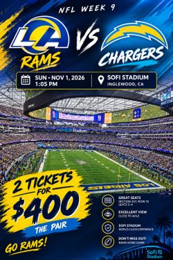 Rams vs Chargers