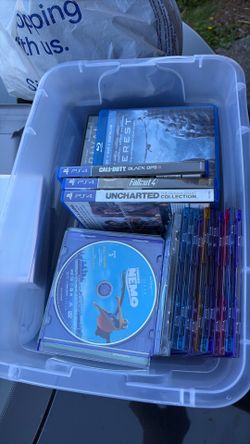 3 PS4 games and 30 movies