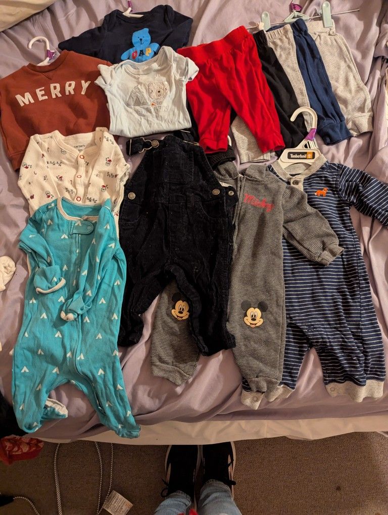 Infant Boys 3-6 Months Fall/Winter Clothing Lot
