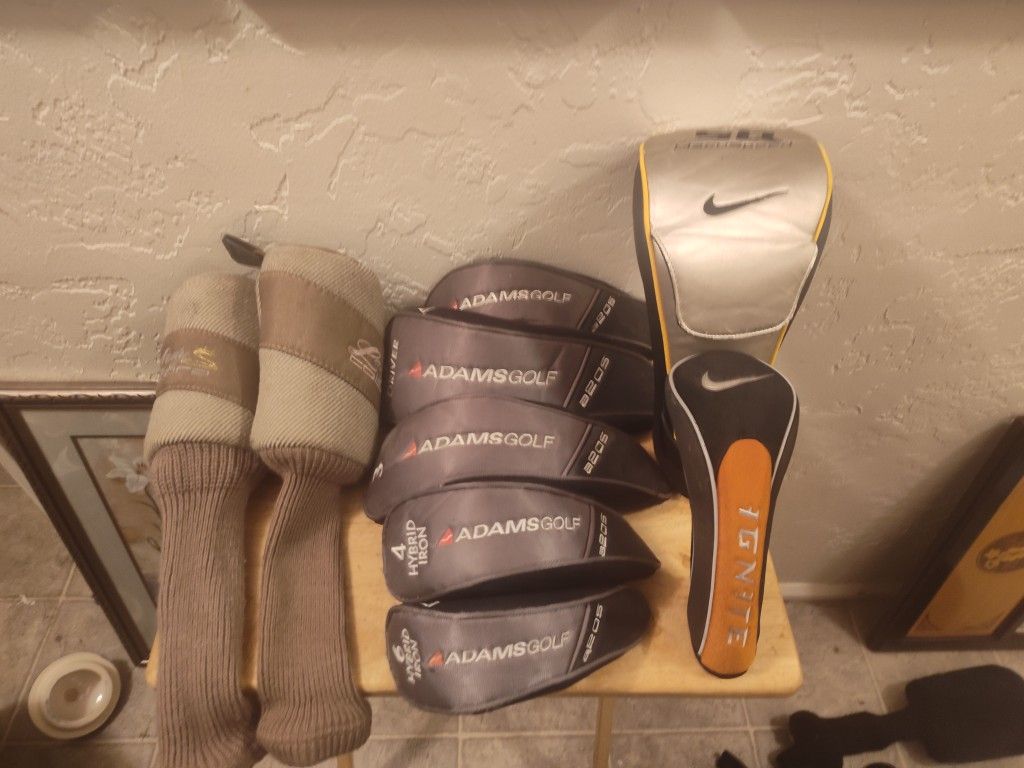 Used Golf Head Covers (Nike One Has Sold)