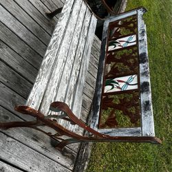 Decorative Outdoor Bench