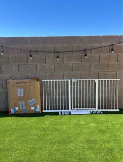 WAOWAO 72.04-76.77” Extra Wide Baby/ Pet Gate (35th Ave & Bell Rd)