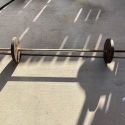 1inch Barbell And Weights