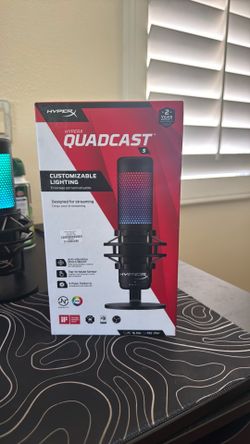 HyperX Quadcast S microphone brand new