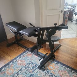 Leg curl  & leg extension  bench