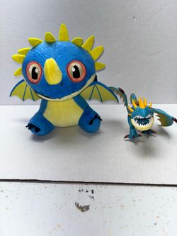 How to Train Your Dragon Stormfly Plushie and action figure