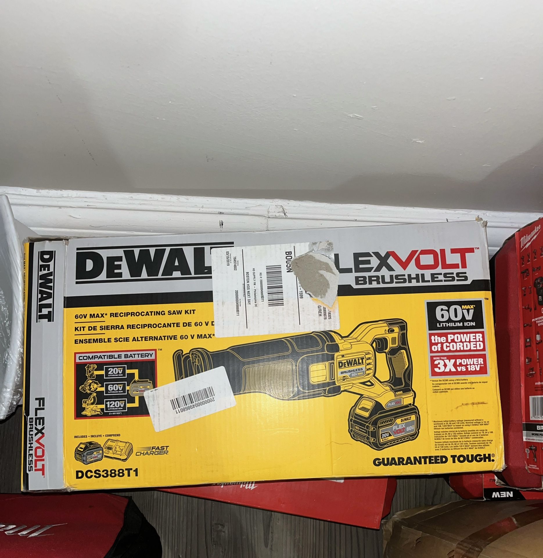 Dewalt Flexvolt Saw 60v
