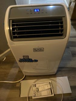 BLACK+DECKER Smart Portable Air Conditioner, 14,000 BTU, BPACT14WT, White  10,200 BTU SACC for Rooms up to 700 Sq. Ft., Smart 3-in-1 Portable AC, Fan 