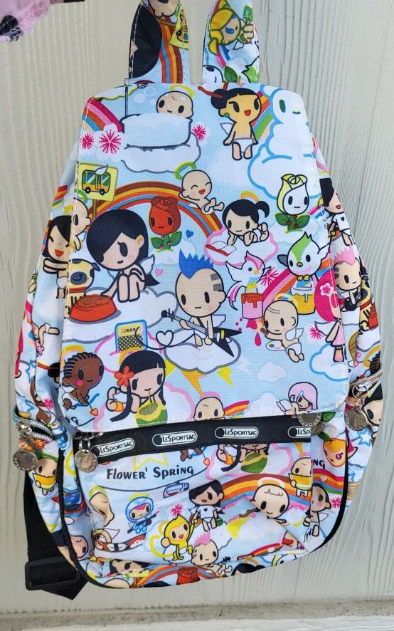 tokidoki for LeSportsac Bag backpack RARE Collector Edition $250+
