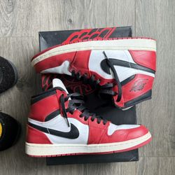 Nike Air Jordan Chicago 1s 