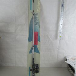 Daiwa AG80/1031 Light Graphite Spincast Reel & Rod 74"-New