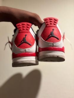 Air Jordan 4 Red Cement Sneakers