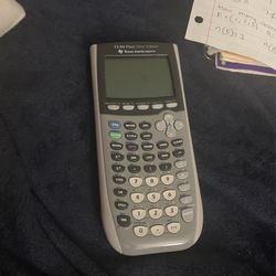 TI- 84 Plus Texas instrument calculator 