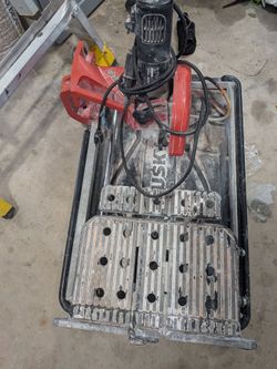 Husky tile saw