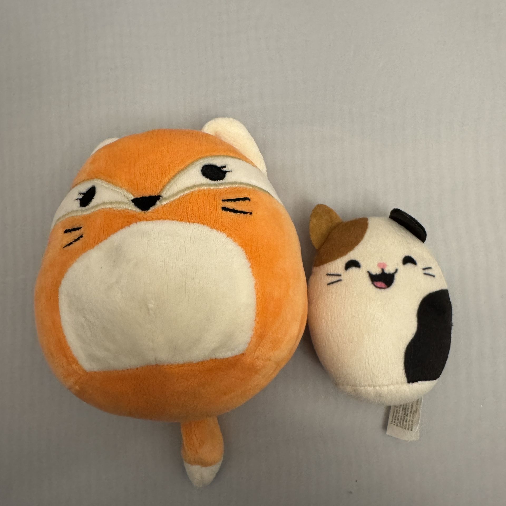 6” Squishmallow Orange Fox Plush Toy – Soft Stuffed Animal