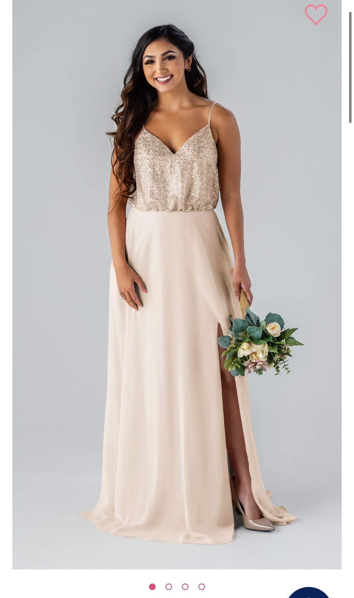 Size 16 Gold Bridesmaid Dress