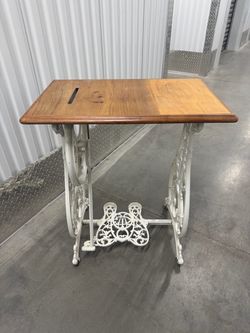 Antique Wilcox and Gibbs Treadle Sewing Machine Table