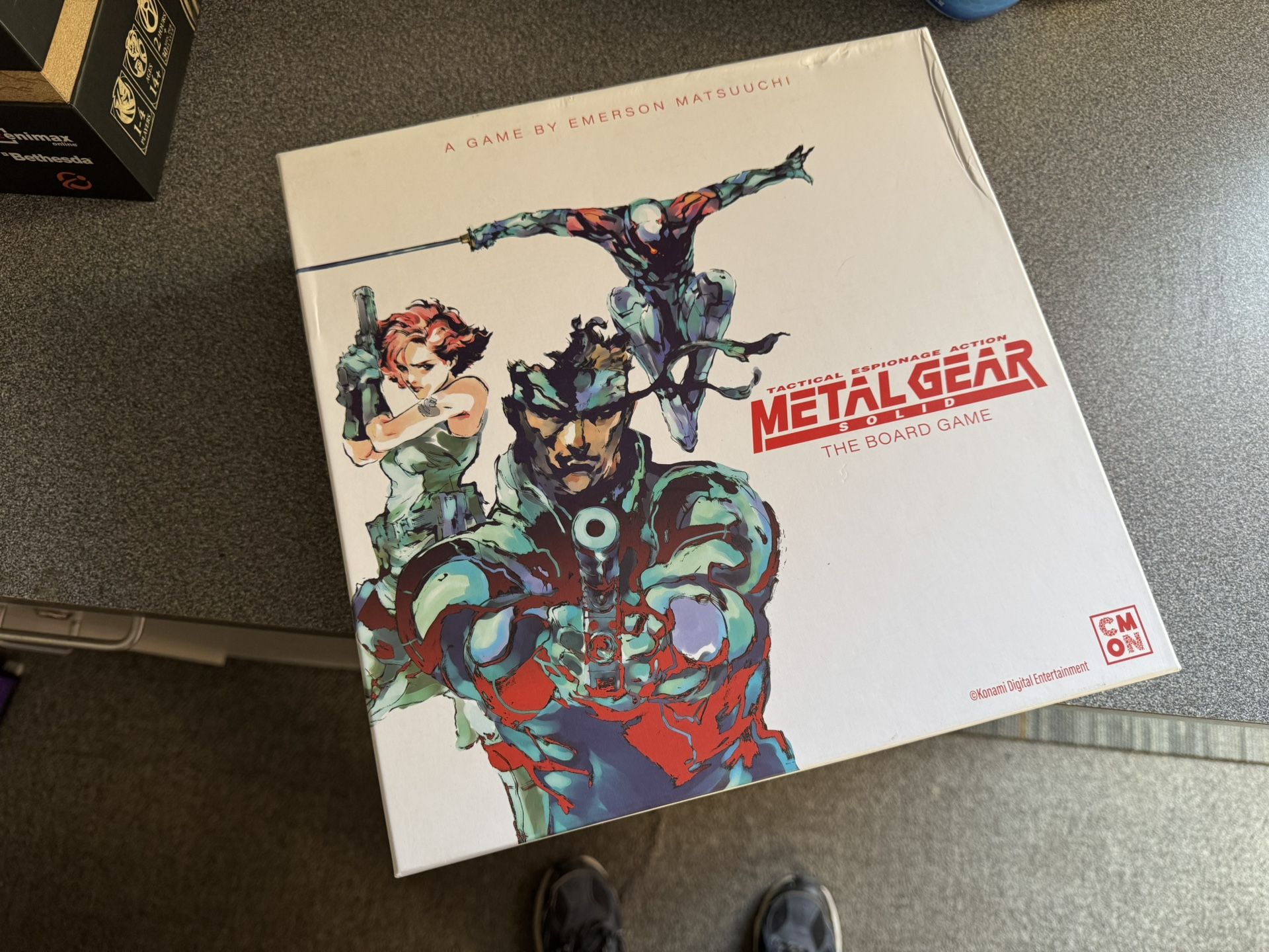 Metal Gear Solid The Board Game