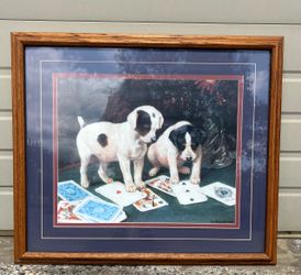 Dogs Playing Poker Print