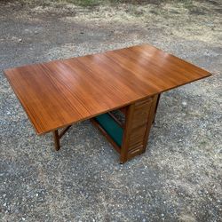 Teak Expandable Dining Table